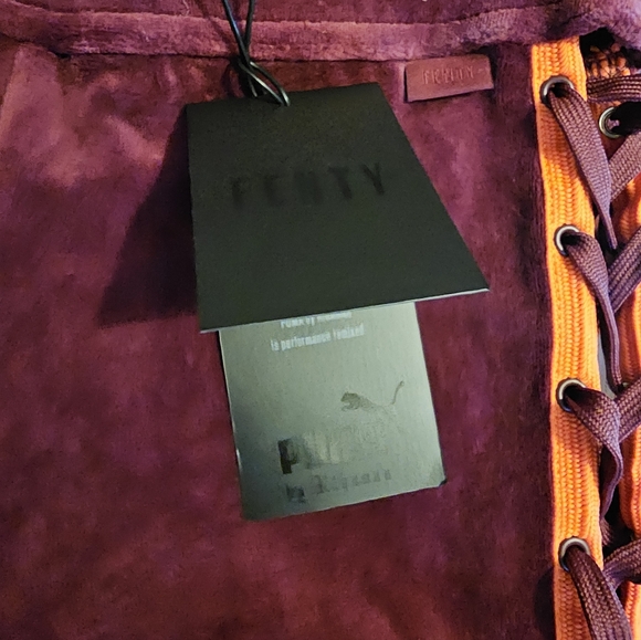 Puma X FENTY Velour Lacing Tights - Picture 5 of 7